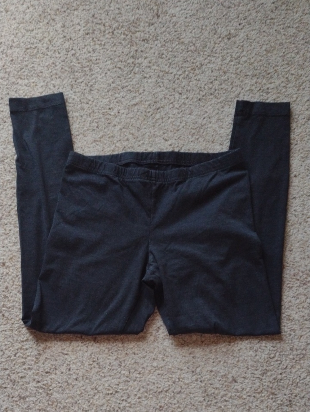 Gray Stretch Leggings - Comfortable Everyday Bottoms